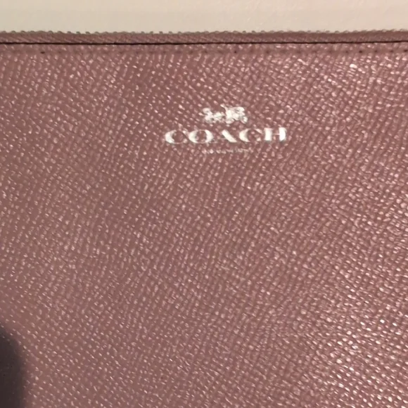 Coach Dusty Pink Wristlet - Picture 2 of 7